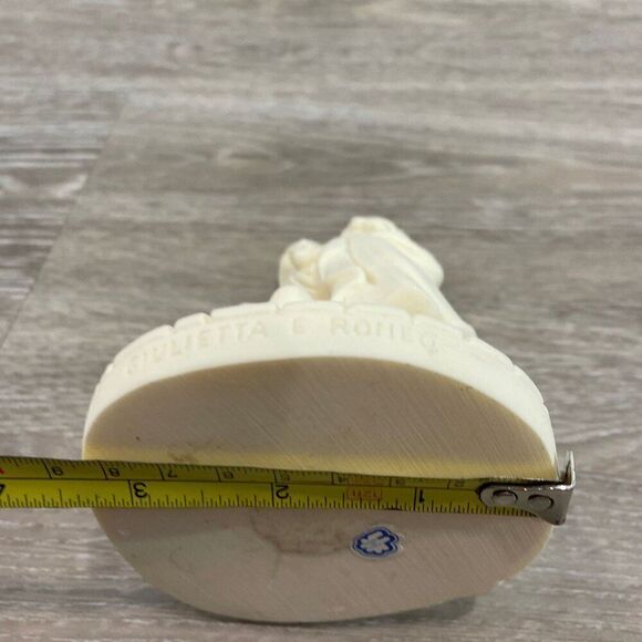 Romeo & Juliet Giulietta E Romeo Signed Lucchesi Faro Alabaster Sculpture Italy - Picture 10 of 10